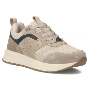 Leather sneakers Filippo DP7729/26 BE beige