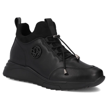 Leather ankle boots Filippo DBT7168/26 BK black
