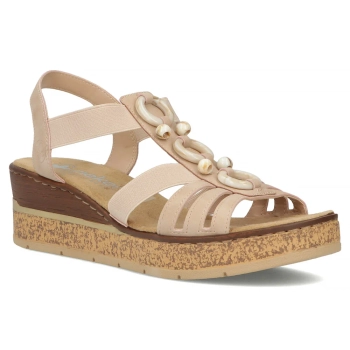 Sandals Rieker 63778-31 pink