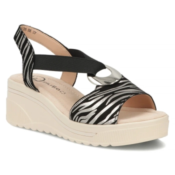 Leather sandals Filippo DS7576/26 BK black