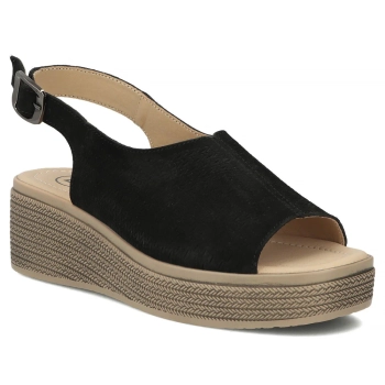 Leather sandals Filippo DS7646/26 BK black
