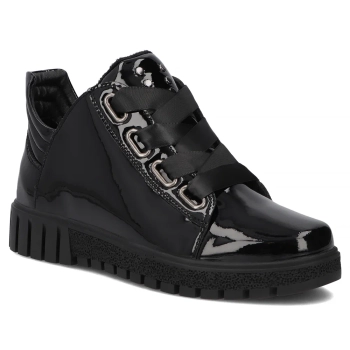 Leather ankle boots Filippo DBT3197/26 BK black