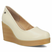 Leather shoes Filippo DP3521/24 BE beige