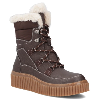 Leather ankle boots Filippo DBT7937/26 D BR brown
