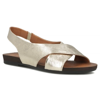 Leather sandals Filippo 40407 gold