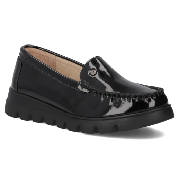 Leather loafers Filippo DP7413/25 BK L black