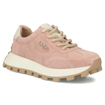 Leather sneakers Filippo DP7498/26 PI pink