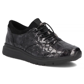 Leather shoes Filippo DP7117/26 GR grey