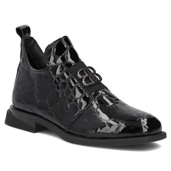 Leather ankle boots Filippo DBT4763/26 BK CR black