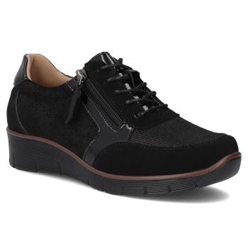 Leather shoes Filippo DP4912/25 BK black