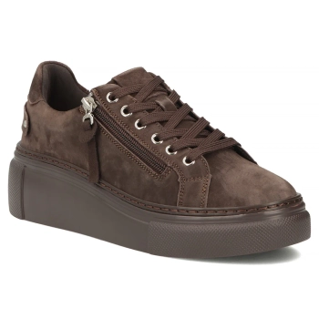 Leather sneakers Filippo DP7653/26 D BR brown