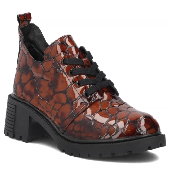 Leather ankle boots Filippo DBT7972/26 BR brown