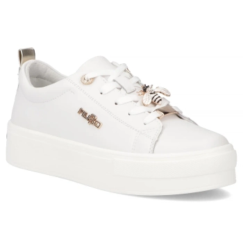 Leather shoes Filippo DP3533/25 WH DI white