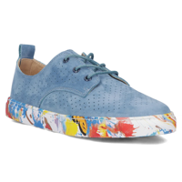 Leather shoes Filippo DP6206/24 BL blue