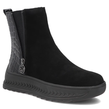 Leather ankle boots Filippo DBT8268/26 BK black