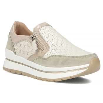 Leather shoes Filippo DP6777/25 BE GE beige