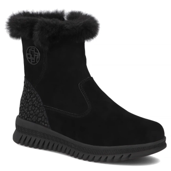 Leather ankle boots Filippo DBT7271/25 BK black