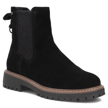 Leather ankle boots Filippo DBT7935/26 BK black
