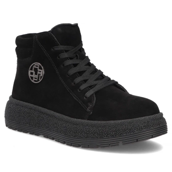 Leather ankle boots Filippo DBT8090/26 BK black