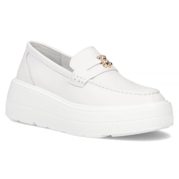 Leather shoes Filippo DP6844/25 WH white