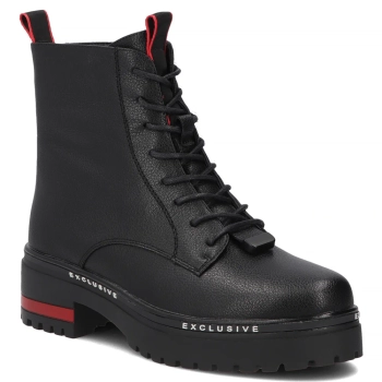 Leather ankle boots Filippo DBT8127/26 BK black