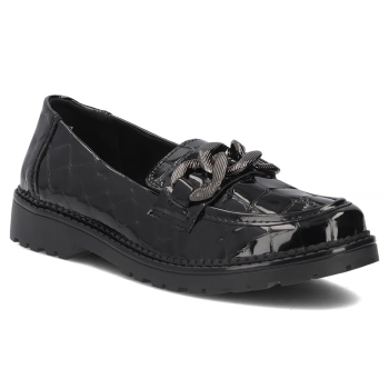 Leather shoes Filippo DP8325/26 BK black