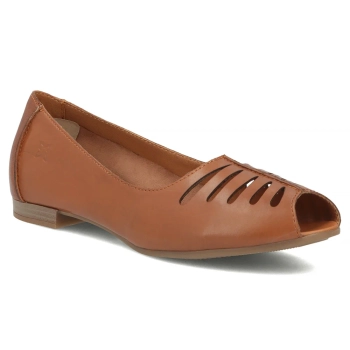 Leather ballerinas Maciejka P7541-29/00-1 brown