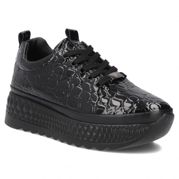 Leather sneakers Filippo DP7284/26 BK CR black