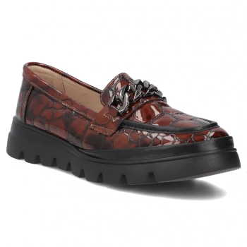 Leather shoes Filippo DP8004/26 BR brown