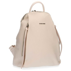 Backpack David Jones 6218-3 Beige