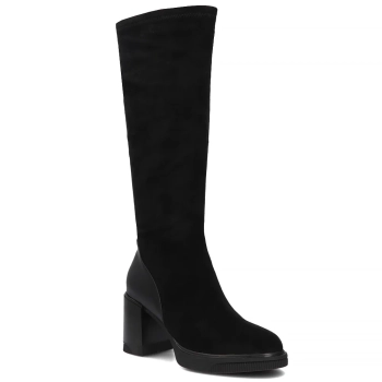 Leather boots Filippo DKZ8242/26 BK black