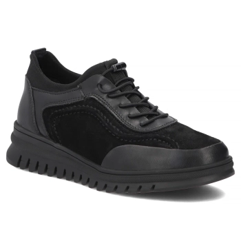 Leather shoes Filippo DP8104/26 BK black
