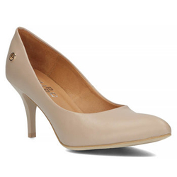 Leather pumps Filippo 2108 beige
