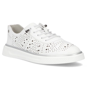 Leather shoes Filippo DP6715/25 WH white