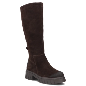 Leather boots Filippo DKZ8228/26 D BR brown
