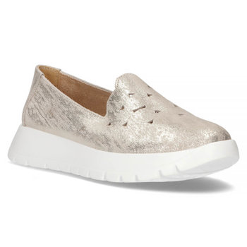 Leather shoes Filippo DP4514/23 GO gold