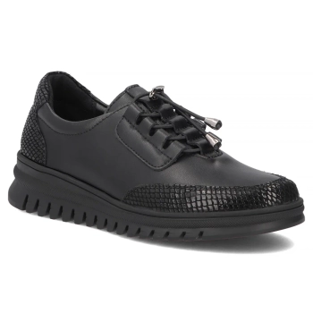 Leather shoes Filippo DP8102/26 BK black
