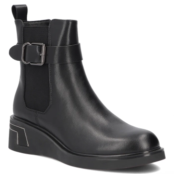 Leather ankle boots Filippo DBT8049/26 BK black