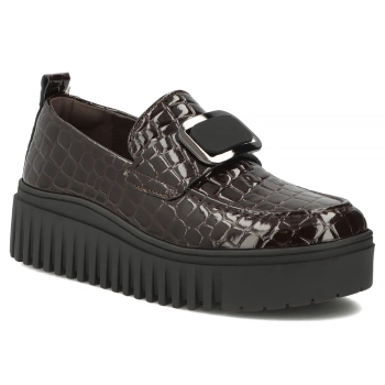 Leather shoes Filippo DP8269/26 BR CR brown