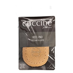 Coccine heel latex & sheepskin pekari