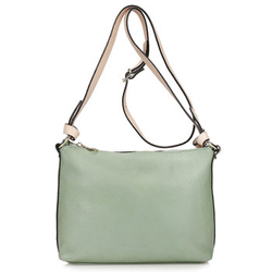 Handbag Toscanio Leather Messenger Bag F49 mint