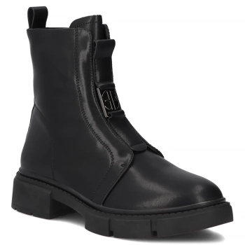 Leather ankle boots Filippo  DBT6524/25 BK black