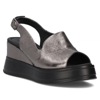 Leather sandals Artiker 54C0402 silver