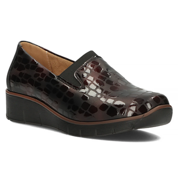 Leather shoes Filippo DP3160/23 BG maroon