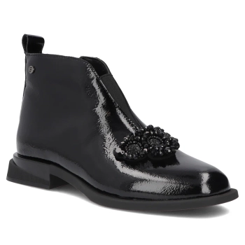 Leather ankle boots Filippo DBT7990/26 BK L black