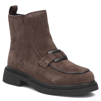 Leather ankle boots Filippo DBT8263/26 D BR brown