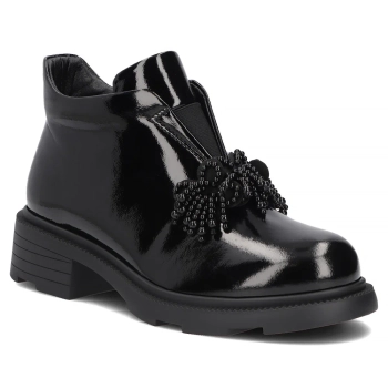 Leather ankle boots Filippo DBT6370/26 BK black