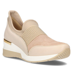 Leather sneakers Filippo 089 beige