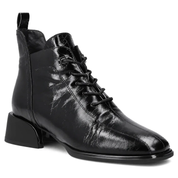 Leather ankle boots Filippo DBT8131/26 BK black