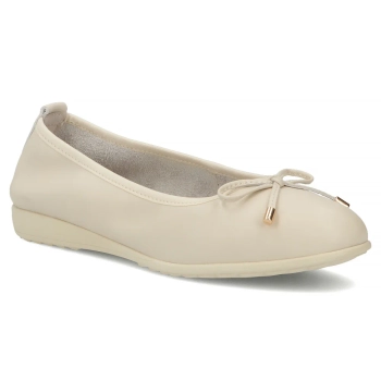 Leather ballerinas Filippo DP7846/26 BE beige